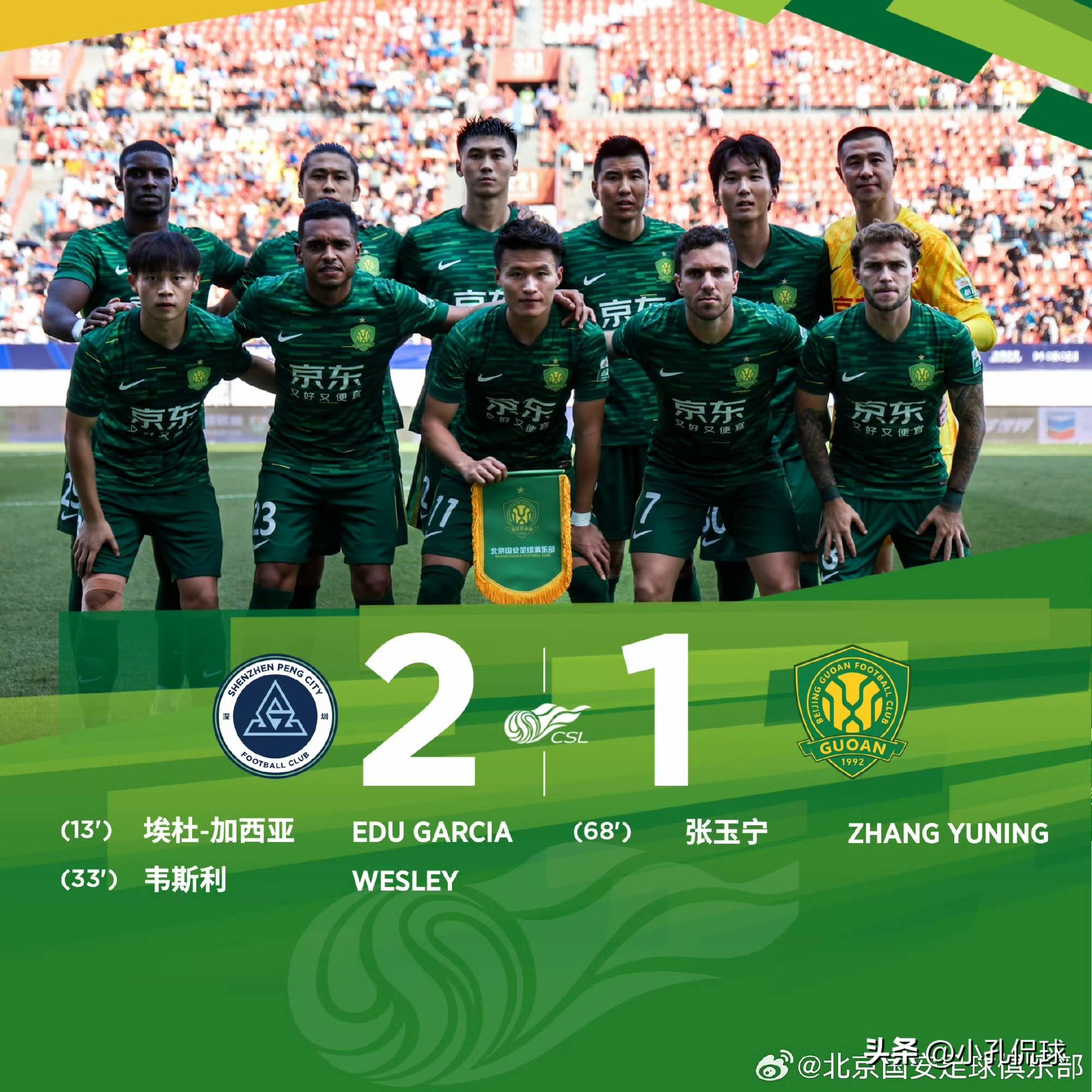 包含国安主场迎战深圳佳兆业争夺胜利的词条