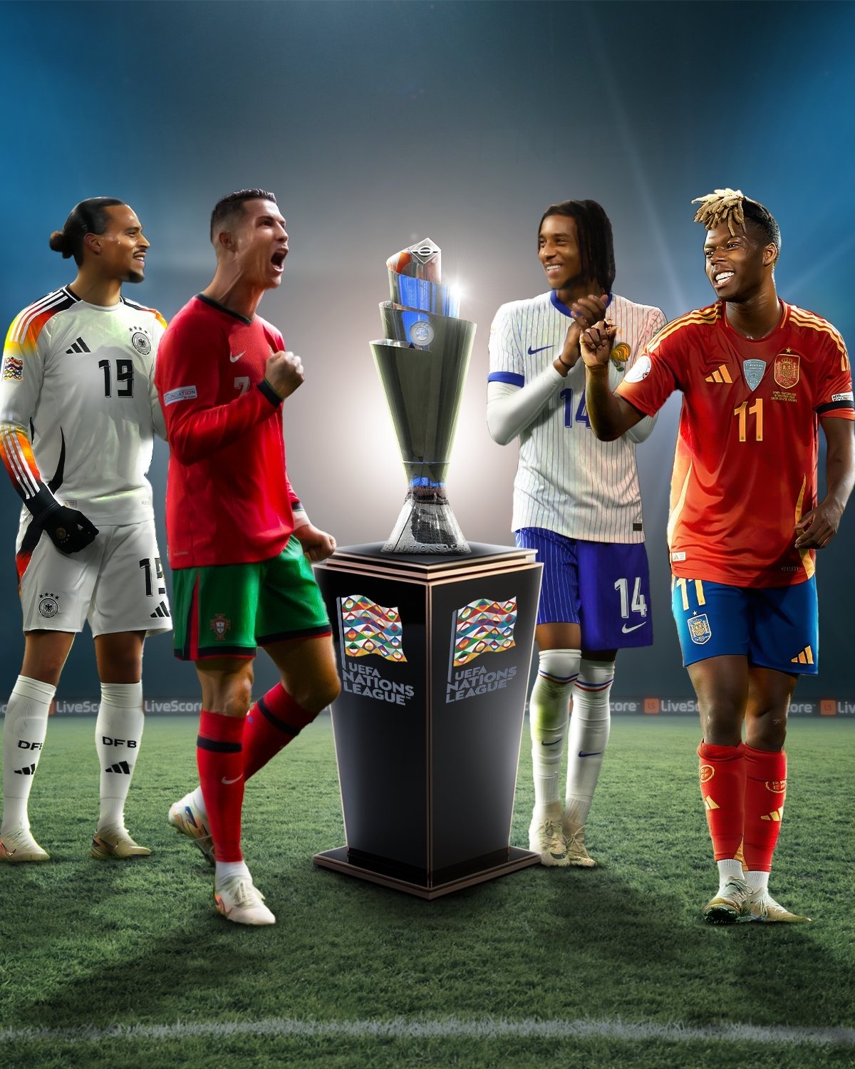 欧国联赛球员风采各异,绝技频频上演的简单介绍 欧国联赛球员风采各异,绝技频频上演的简单介绍