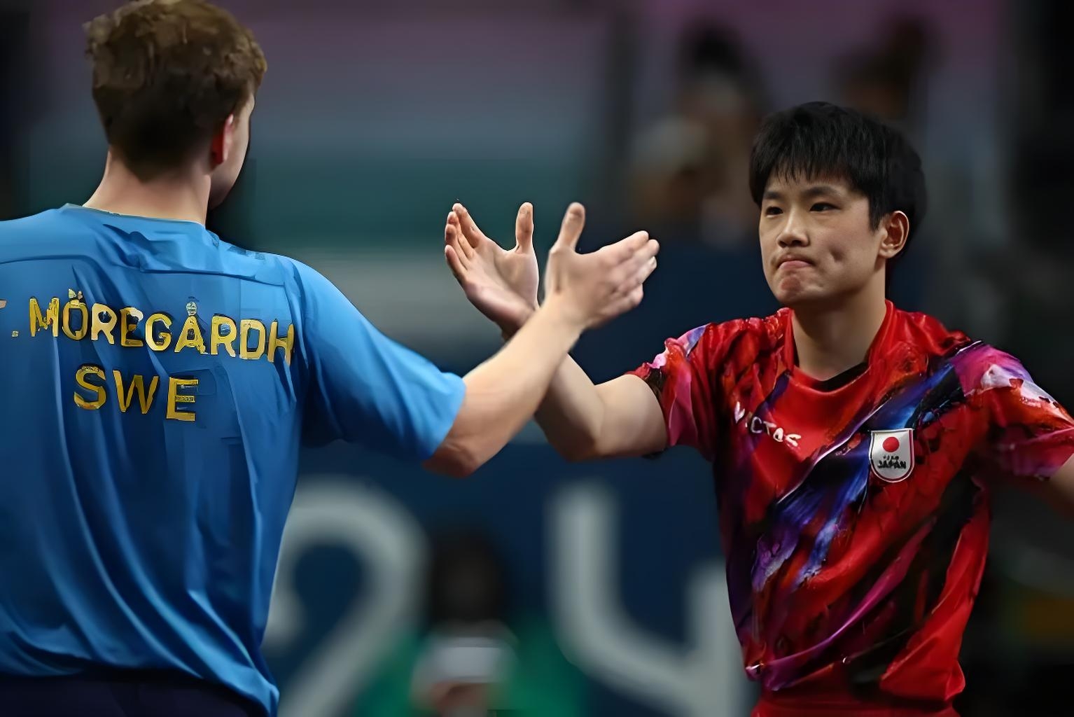 日本乒乓球队完胜奥地利乒乓球队，张本智和制霸全场的简单介绍